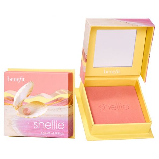 Benefit WANDERful World Collection Shellie Blush Powder Medium Pink 6gr