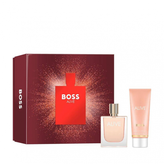 Boss Alive set 50ml eau de parfum spray + 75ml Bodylotion