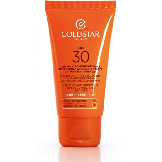 Collistar Global Anti-Age Protection Tanning Face Cream SPF30 50ml