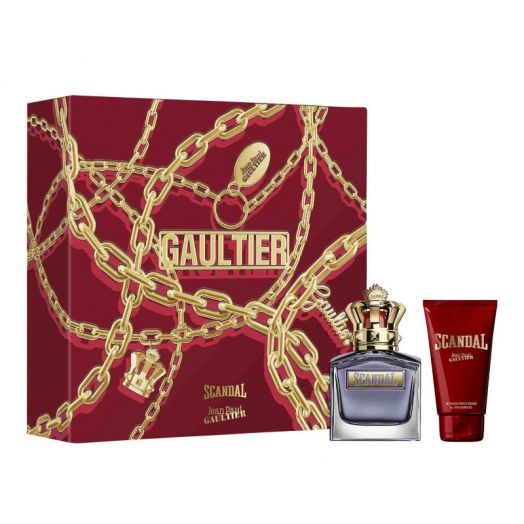 Jean Paul Gaultier Scandal Pour Homme  Set 100ml eau de toilette spray + 75ml Showergel