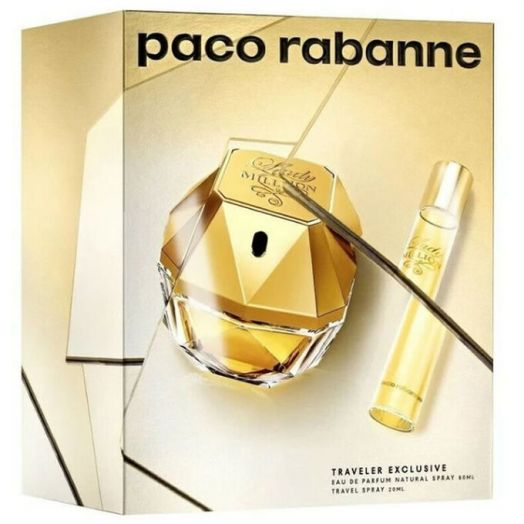 Paco Rabanne Lady Million Set 80ml eau de parfum spray + 20ml edp