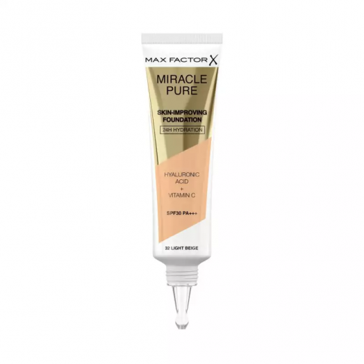Max Factor Miracle Pure Skin-Improving Foundation - 32 Light Beige