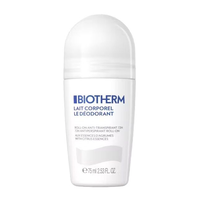 Biotherm Lait Corporel Le Déodorant 72H Antiperspirant Roll-on 75ml 