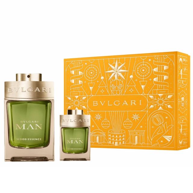 Bvlgari Man Wood Essence set 100ml eau de parfum spray + 15 ml edp