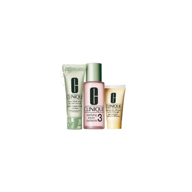 Clinique 3-step Intro Kit Skin Type 3  gecombineerde/vette huid