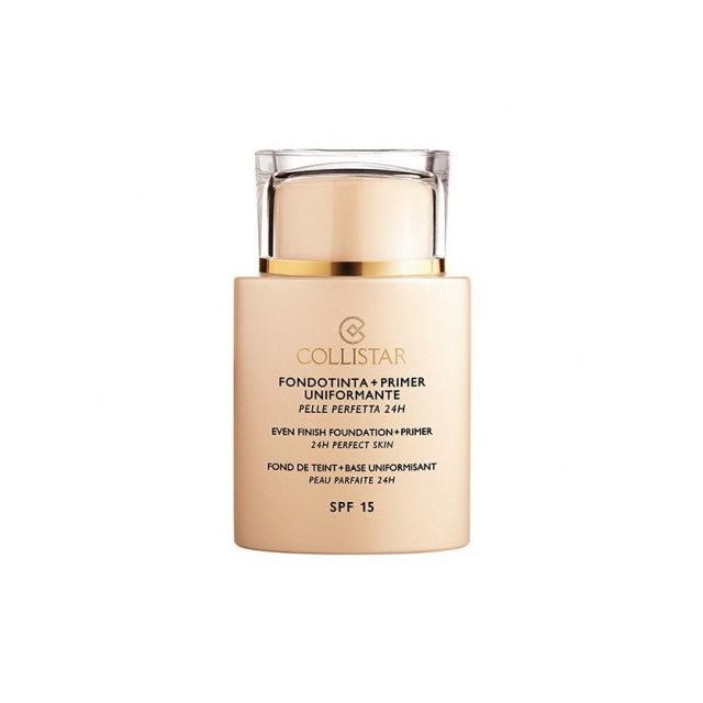 Collistar Even Finish Foundation + Primer 24H Perfect Skin SPF15 35ml Nr. 2 - Cameo