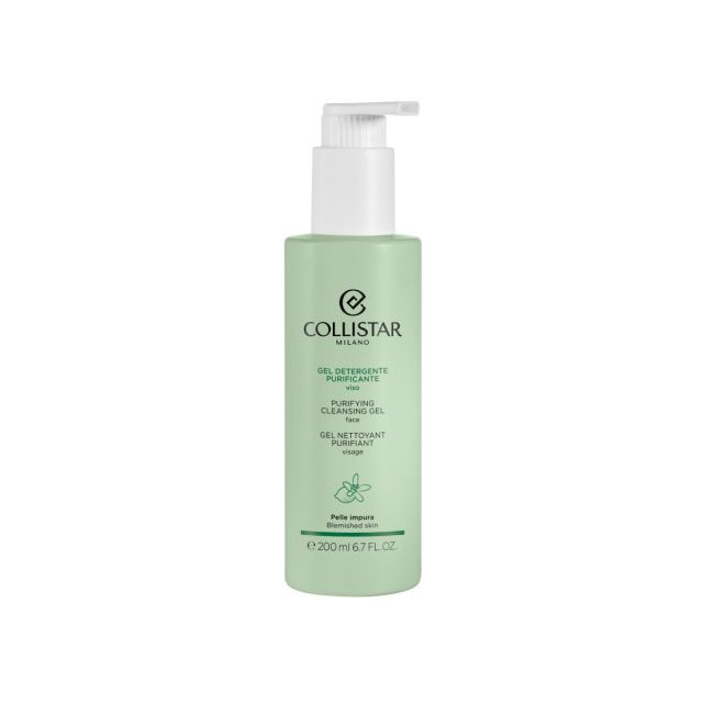 Collistar Purifying Cleansing Gel 200ml Reinigingsgel