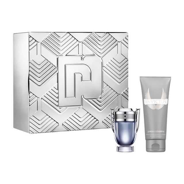 Paco Rabanne Invictus Set 100ml eau de toilette spray +100ml Showergel