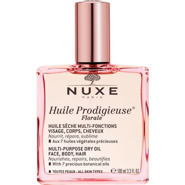 Nuxe Huile Prodigieuse Florale Multi-Purpose Dry Oil Face Body Hair 100ml