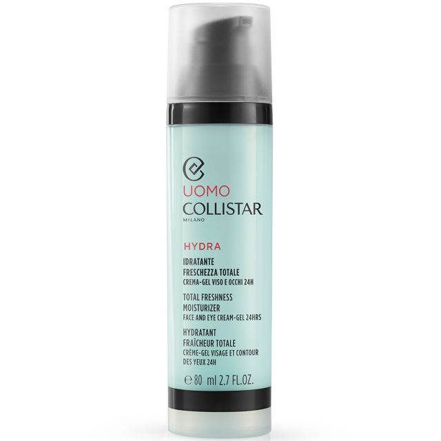 Collistar Uomo Total Freshness Moisturizer Face and Eye Cream Gel 24h 80ml Gezichtscrème