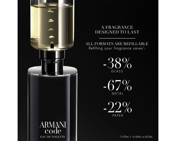 Armani Code 200ml eau de toilette – citrus, tonkaboon en leer