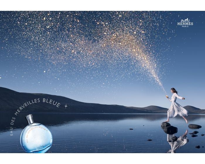 Hermes Eau des Merveilles Bleue 100ml eau de toilette spray