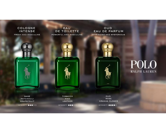 Ralph Lauren Polo Green Cologne Intense 118ml eau de cologne spray