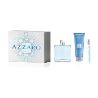 Azzaro Chrome Set 100ml edt + 75ml Showergel + 10ml edt
