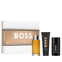 Boss The Scent Set 100ml eau de toilette spray + 100ml Showergel + 75ml Deodorant Stick