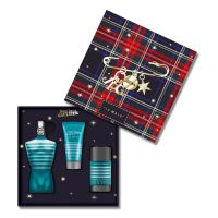 Jean Paul Gaultier Le Male Kerst Geschenkset 125ml EDT + 50ml Aftershave Balm + 75g Deostick