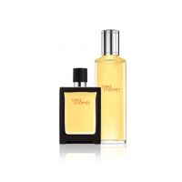 Hermès Terre d'Hermès set 30ml parfum spray + 125ml parfum flacon navulling