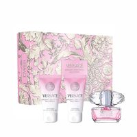Versace Bright Crystal Set 50ml eau de toilette spray + 50ml Bodylotion + 50ml showergel